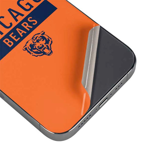 NFL Chicago Bears Orange Performance Series iPhone 16e Skin